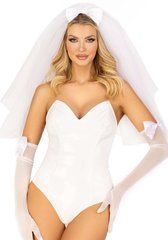 Фата нареченої Leg Avenue Tiered bridal veil O/S Whie 107249 фото