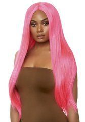 Перука Leg Avenue 33&Prime; Long straight center part wig neon pink 106578 фото