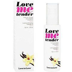Розпродаж!!! Масажна олія Love To Love - Love Me Tender, Vanille (100 мл) (термін 08.2025) 110193 фото