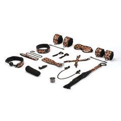БДСМ-набір Liebe Seele Leopard Print 13pcs set, 13 предметів 107509 фото