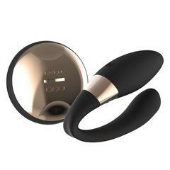 Вібратор для пар LELO Tiani Duo Black, 2 мотори, пульт ДК 106083 фото