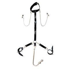 Бондажний набір з металевим анальним гаком Art of Sex Beatrice Bondage set with anal hook №&thinsp;3 106499 фото