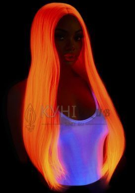 Перука Leg Avenue 33&Prime; Long straight center part wig neon pink 106578 фото