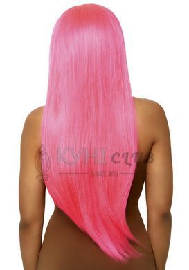 Перука Leg Avenue 33&Prime; Long straight center part wig neon pink 106578 фото