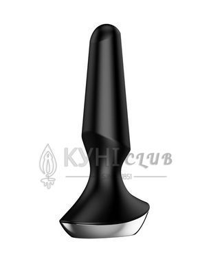 Анальна смарт-вібропробка Satisfyer Plug-ilicious 2 Black 103350 фото