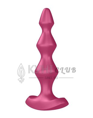 Анальний стимулятор-намистини з двома моторами Satisfyer Lolli-Plug 1 Berry 102764 фото