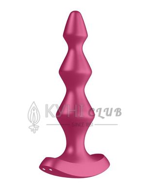 Анальний стимулятор-намистини з двома моторами Satisfyer Lolli-Plug 1 Berry 102764 фото