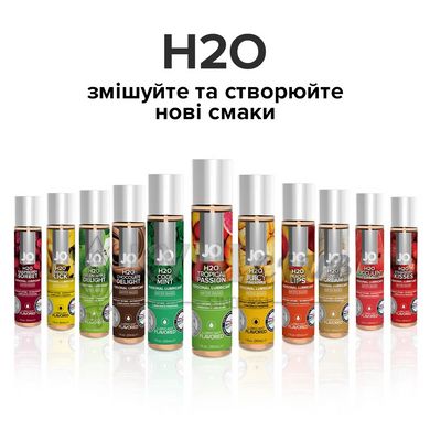 Змазка на водній основі JO H2O — Tropical Passion (30 мл) без цукру, рослинний гліцерин 108966 фото