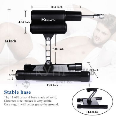 Смарт секс-машина Hismith AK-03 Sex Machine APP с фаллоимитатором, особо устойчивая, не требует сбор 104175 фото
