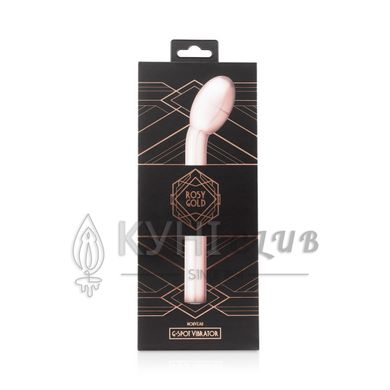 Вібратор для точки G Rosy Gold — Nouveau G-spot Vibrator 102476 фото