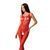 Бодістокінг з доступом до інтимних місць Passion BS078 red 102582 фото