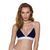 Спортивний топ з подвійними бретелями Passion PS007 TOP L, navy blue 102262 фото