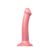 Насадка для страпона Strap-On-Me Mono Density Dildo Rose M, диам. 3,3см, однослойный силикон, гибкий 100118 фото