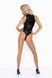 Боді з мокрим ефектом Noir Handmade F294 Powerwetlook bodysuit with front zipper, L 108195 фото 3