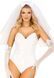 Фата нареченої Leg Avenue Tiered bridal veil O/S Whie 107249 фото 1