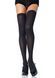 Щільні непрозорі панчохи Leg Avenue Opaque Nylon Thigh Highs Black, one size 105890 фото 1