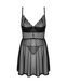 Эротический комплект Obsessive Chemeris babydoll & thong XL/2XL, пеньюар и стринги 107771 фото 3