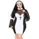 Еротичний костюм черниці JSY &laquo;Грішниця Лола&raquo; Plus Size Black, сукня, хрест, апостольник 106405 фото 1