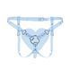 Трусики Сердце для страпона Feral Feelings - Hearts Strap-on Belt Trasparent 107334 фото 1