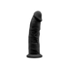Фалоімітатор SilexD Robby Black (MODEL 2 size 6in), двошаровий, силікон + Silexpan, діаметр 3,9см 101588 фото 1