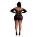Сукня-бодістокінг Moonlight Plus Model 07 XL-XXXL Black, довгий рукав 106161 фото 2