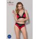 Трусики с широкой резинкой и кружевом Passion PS001 PANTIES red/black, size L 102162 фото 3