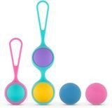 Набор вагинальных шариков PMV20: Vita &ndash; Kegel Ball Set, масса 40, 50, 60 г, два держателя 106910 фото
