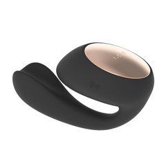 Смарт-вібратор LELO Ida Wave Black, вагінально-кліторальний, технологія WaveMotion, 2 мотори 106042 фото
