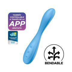 Універсальний смарт-вібратор Satisfyer G-Spot Flex 4+, гнучкий стовбур із фіксацією положення 104701 фото