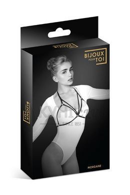 Портупея на груди Bijoux Pour Toi - MORGANE, еластичний поліестер 101057 фото