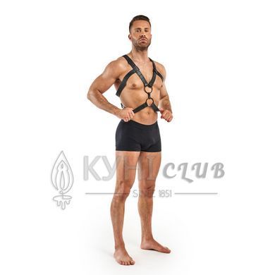 Портупея Bedroom Fantasies: Rocco Bondage Harness, чорна 106839 фото