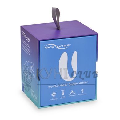 Вибратор для пар We-Vibe Match с пультом ДУ 101611 фото