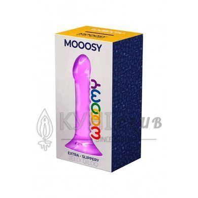 Дилдо Wooomy Mooosy, з присоскою, сумісний з трусиками для страпона, довжина 18 см, діаметр 4,5 см 105376 фото