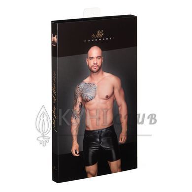 Мужские шорты с мокрым эффектом Noir Handmade H061 Powerwetlook shorts, XL 108102 фото