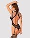 Ажурний бодістокінг з отворами Obsessive Bodystocking G327 black S/M/L, комбінезон, з доступом 105232 фото 2