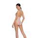 Бодистокинг в крупную сетку Passion BS087 white, открытая спина, халтер, с доступом 104339 фото 2