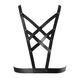 Портупея з екошкіри Bijoux Indiscrets Maze &ndash; Cross Cleavage Harness Black 103859 фото 1