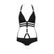 Боді монокіні під латекс Passion Exclusive LAMIS BODY L/XL, black 100782 фото 5