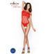 Бодістокінг Passion BS035 red, боді, імітація топа і трусиків 101500 фото 1