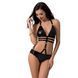 Боді монокіні під латекс Passion Exclusive LAMIS BODY L/XL, black 100782 фото 1