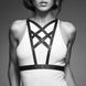 Портупея з екошкіри Bijoux Indiscrets Maze &ndash; Cross Cleavage Harness Black 103859 фото 2