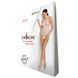 Бодистокинг в крупную сетку Passion BS087 white, открытая спина, халтер, с доступом 104339 фото 6