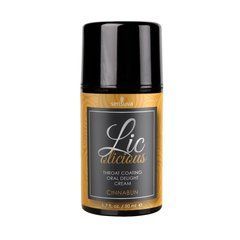 Гель для мінету Sensuva Lic-o-licious Cinnabun (50 мл), оліїстий, без цукру 101828 фото