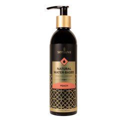 Змазка на водній основі Sensuva Natural Water-Based Peach (240мл) без гліцерину та парабенів 105810 фото