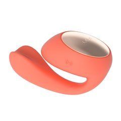 Смарт-вібратор LELO Ida Wave Coral Red, вагінально-кліторальний, технологія WaveMotion, 2 мотори 106043 фото