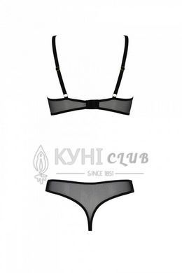 Эротическое боди Passion MARINA BODY, L/XL, black, с открытыми чашками 107724 фото