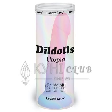 Дилдо з кольоровим градієнтом Love To Love DILDOLLS - UTOPIA ультрам'який 103914 фото