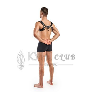 Портупея на плечі Bedroom Fantasies: Bruno Bondage Harness, чорна 106840 фото