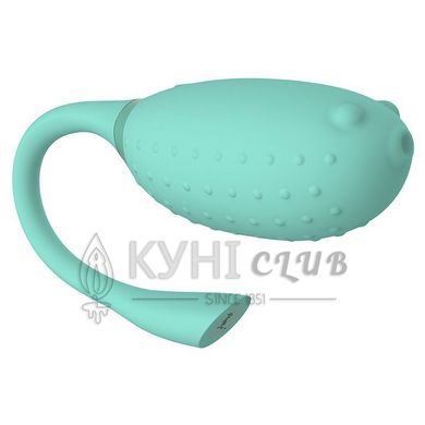 Смарт-віброяйце Magic Motion Fugu Green, глибока вібрація 104985 фото