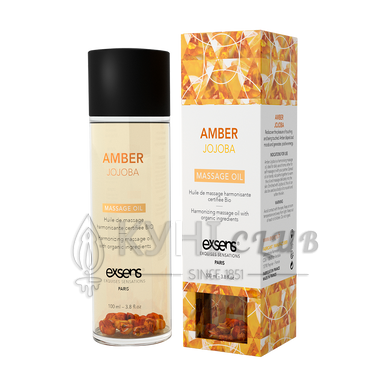 Массажное масло EXSENS Amber Jojoba (гармонизирующее с янтарем) 100мл, натуральное 108799 фото